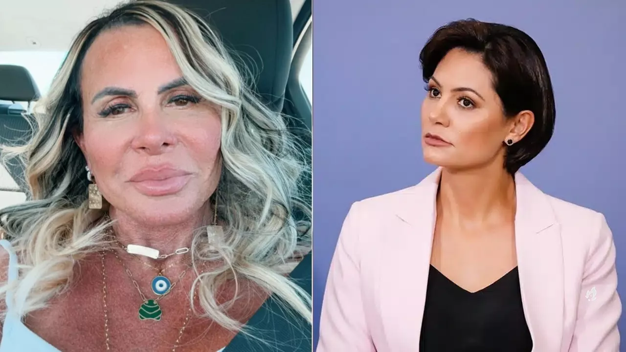 Gretchen nao perdoa e ‘reforca ofensa contra Michelle Bolsonaro