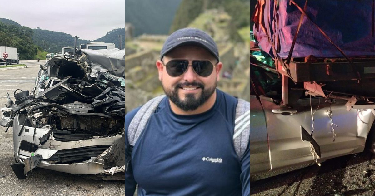 Identificado motorista que morreu apos colisao traseira na BR 101