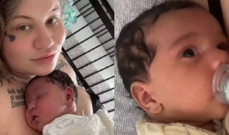 Influenciadora desabafa sobre perda do seu bebê; ele tinha apenas um mês de vida: ‘Coração pesado’ 31 Influenciadora desabafa sobre perda do seu bebe ele tinha apenas