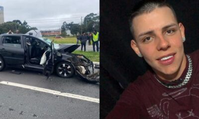 Mae lamenta morte de seu jovem filho apos acidente no