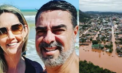 Medico vai ajudar vitimas da tragedia no RS e acaba