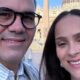 Na Italia Juliano e Leticia Cazarre conhecem o papa e