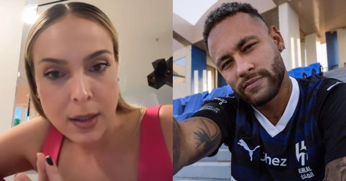 Neymar presta apoio a Tata Estaniecki em campanha solidaria ao