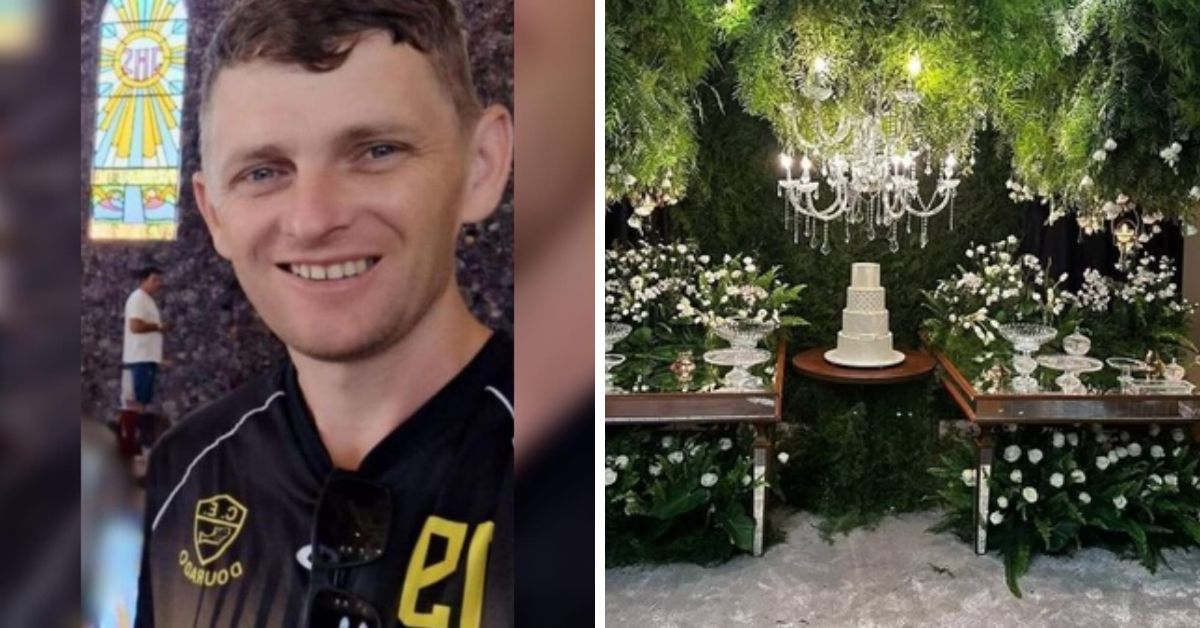 Noivos que perderam padrinho de casamento por conta da tragedia