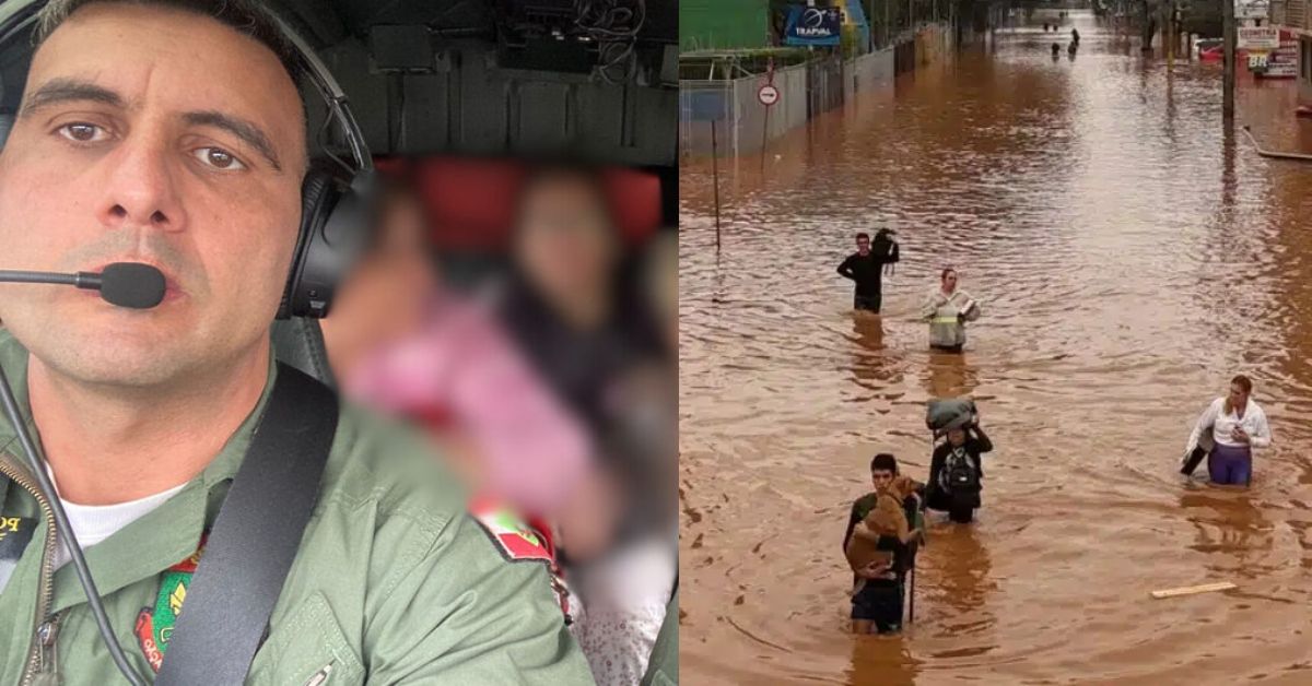 PM que atua no RS fala sobre drama vivido em cada resgate 31 PM que atua no RS fala sobre drama vivido em