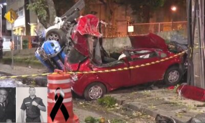 Perseguicao policial termina em acidente com vitimas fatais entre elas