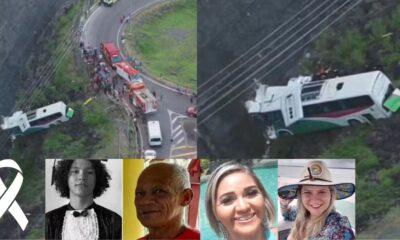 Quem sao as 4 vitimas fatais do grave acidente com