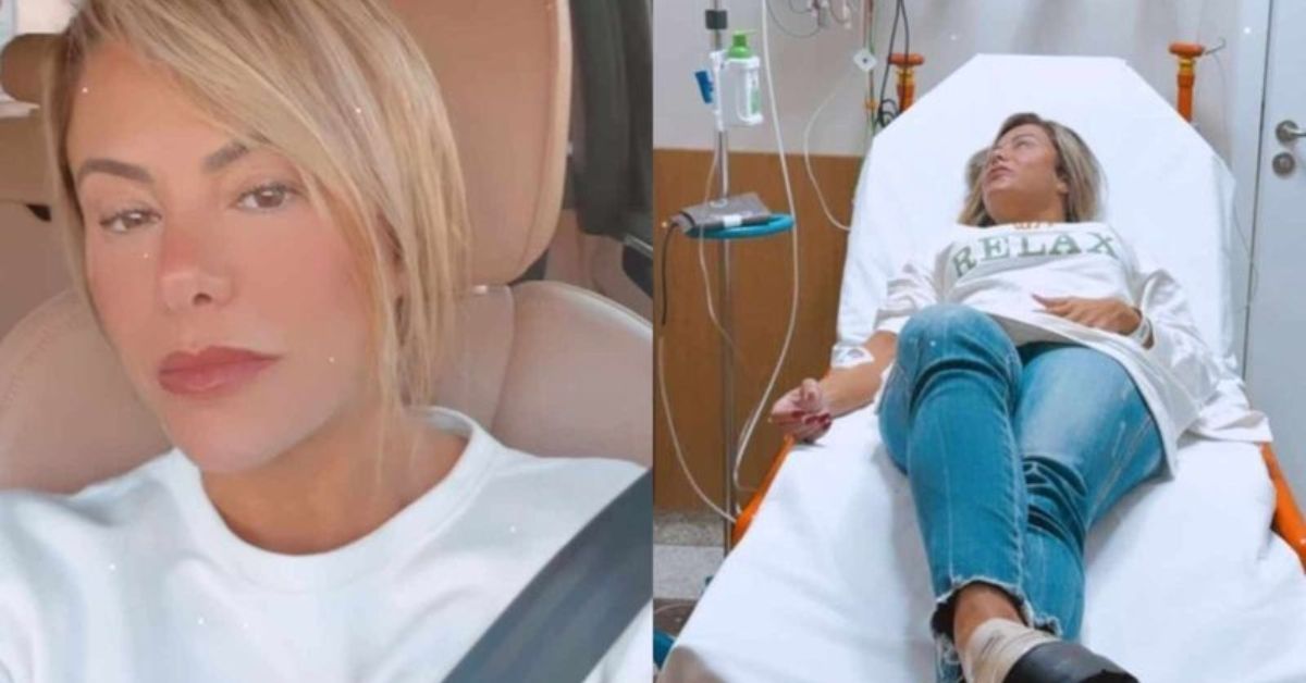 Susto Poliana Rocha vai parar no hospital e detalha diagnostico