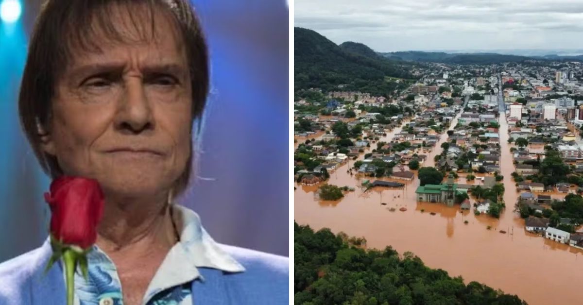 Valor da doação que o 'Rei Roberto Carlos' fez para o Rio Grande do Sul é divulgado 31 Valor da doacao que o Rei Roberto Carlos fez para