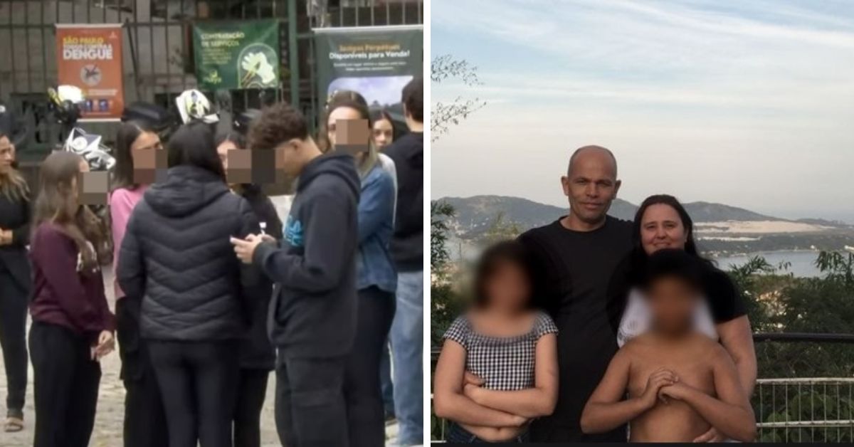 Velório de família que teve a vida tirada por adolescente de 16 anos é marcado por forte comoção em SP 31 Velorio de familia que teve a vida tirada por adolescente