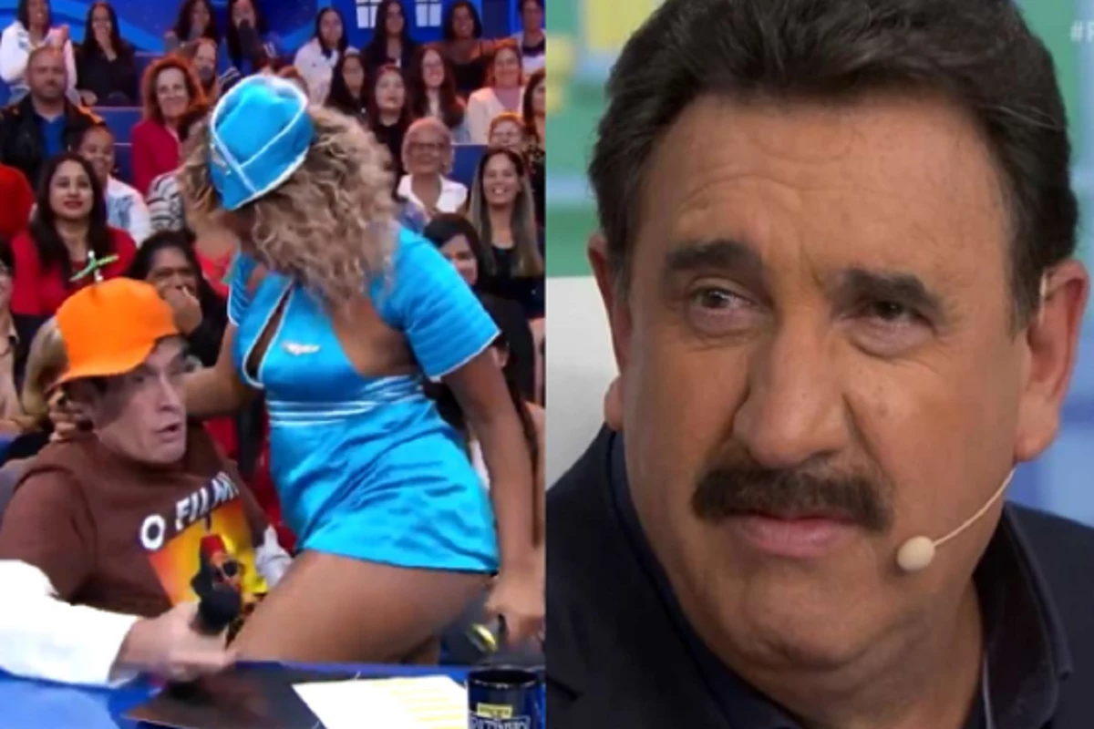 Vídeo: Ratinho não gosta do que vê e dá bronca em Cariúcha ao vivo no SBT: ‘Pode parar com essa palhaçada’ 31 Video Ratinho nao gosta do que ve e da bronca