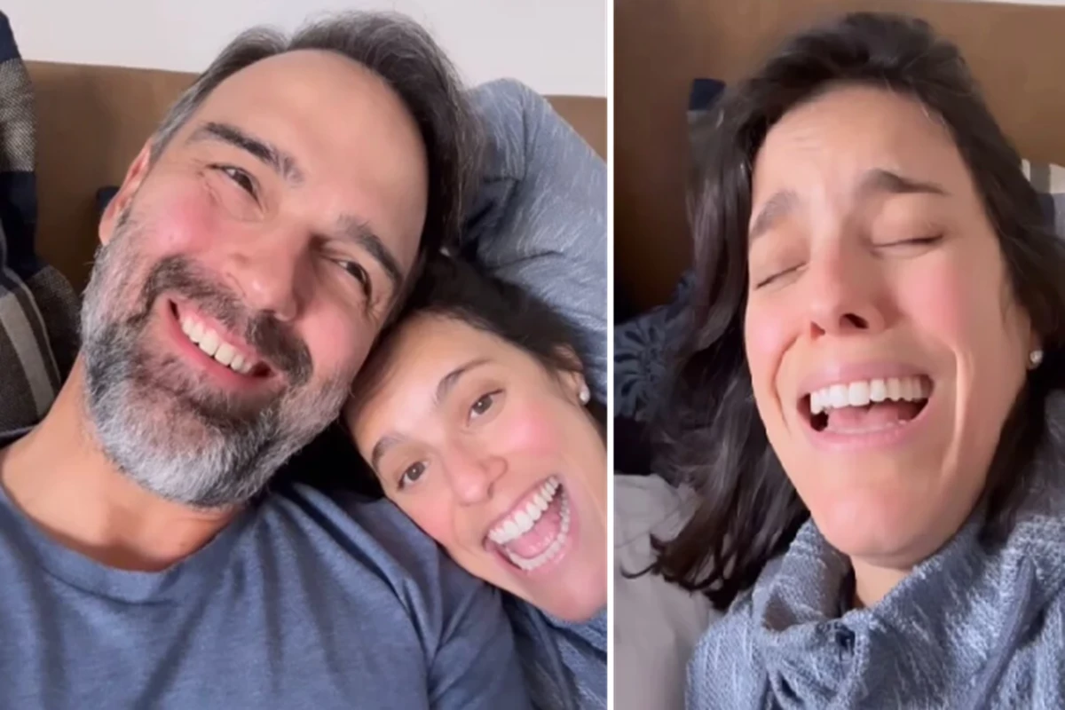 Vídeo: Tadeu Schmidt leva esposa às lágrimas ao dar melhor presente em aniversário de namoro 31 Video Tadeu Schmidt leva esposa as lagrimas ao dar melhor