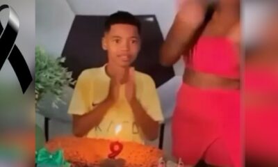 Video expoe garoto cantando parabens em sua festa de aniversario