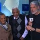 Video mostra Bonner recebendo casal de idosos durante o Jornal
