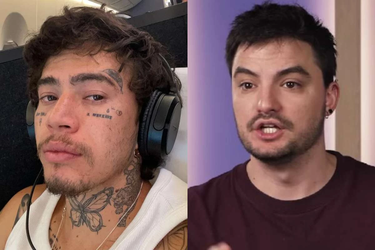 Whindersson Nunes se defende em briga com Felipe Neto: ‘Tu tem problema que eu use droga? Eu fumo maconha’ 31 Whindersson Nunes se defende em briga com Felipe Neto ‘Tu