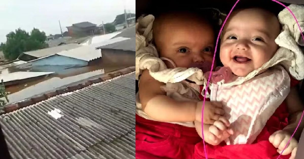 barco com bebês gêmeas vira durante resgate; mãe está desesperada à procura da filha 31 barco com bebes gemeas vira durante resgate mae esta desesperada