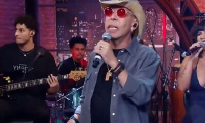 A ultima apresentacao de Chrystian aconteceu no momento da confirmacao