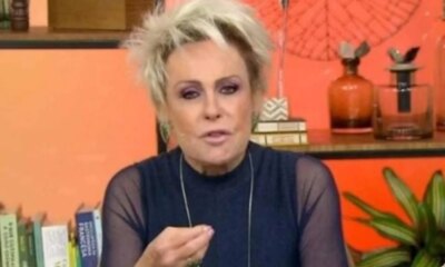 Ana Maria Braga solta palavrao ao vivo no Mais Voce