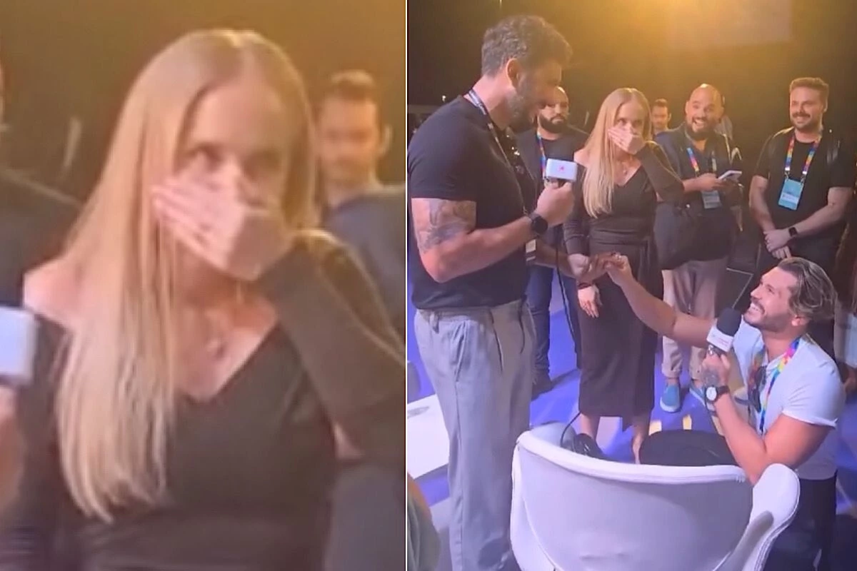 Angélica reage ao presenciar pedido de casamento inusitado, e vídeo dá o que falar: ‘Meu Deus do céu’ 33 Angelica reage ao presenciar pedido de casamento inusitado e video