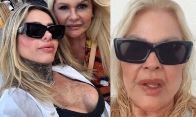Aos 67 anos Monique Evans mostra onde esteve em momento
