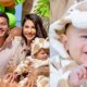 Arthur Aguiar e Jheny Santucci celebram 4 meses de Gabriel