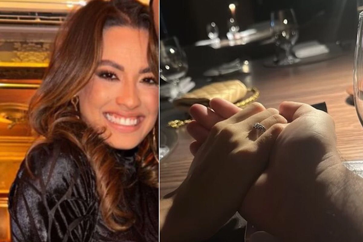 Beatriz faz revelação e pega o público de surpresa ao surgir de mãos dadas com ex-BBB: ‘Meu namorado’ 33 Beatriz faz revelacao e pega o publico de surpresa ao
