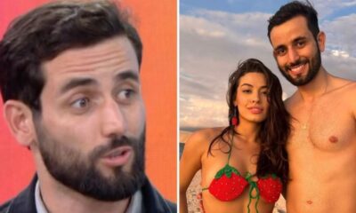 Beatriz posa ao lado de Matteus e gaucho reclama de