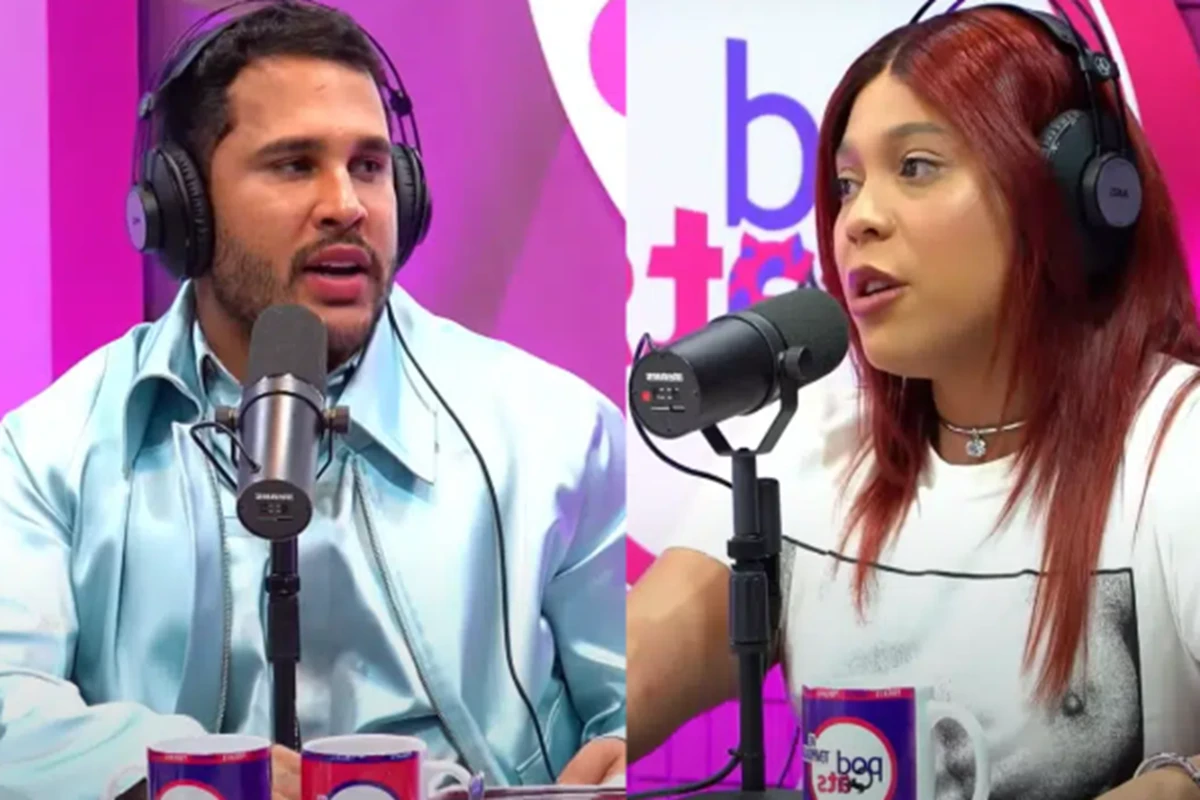 Blogueirinha deixa Lucas Guimarães desconfortável e climão se instala em entrevista: ‘Que coisa feia’ 31 Blogueirinha deixa Lucas Guimaraes desconfortavel e climao se instala em