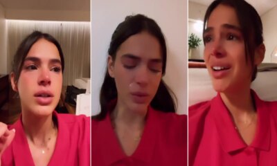 Bruna Marquezine cai no choro apos ultima novidade de Sasha