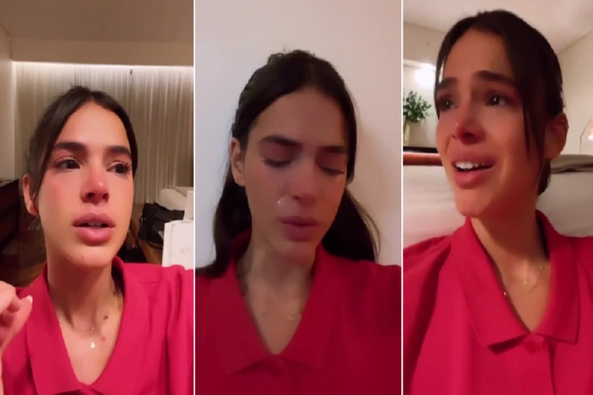 Bruna Marquezine cai no choro apos ultima novidade de Sasha