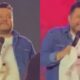 Bruno improvisa leva Marrone ao palco e diverte publico Demos