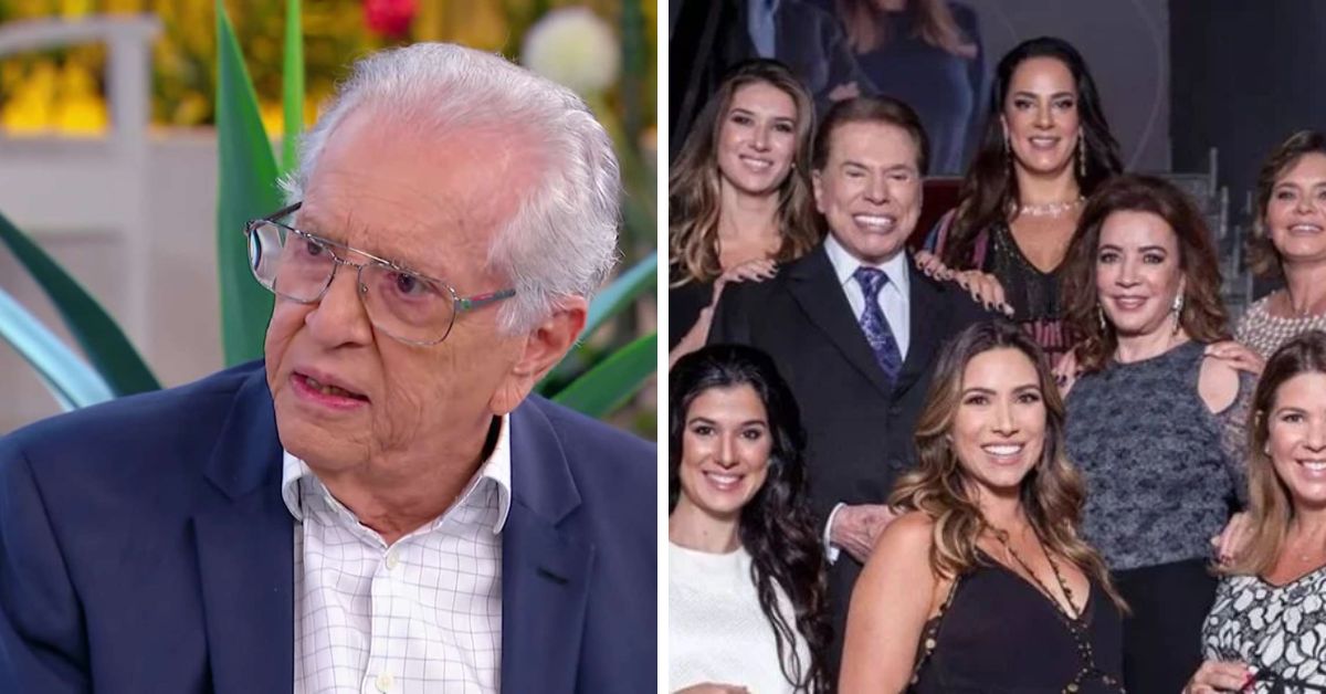 Carlos Alberto de Nóbrega não se segura e expõe segredo guardado a 'sete chaves' pelas filhas de Silvio Santos e SBT 31 Carlos Alberto de Nobrega nao se segura e expoe segredo