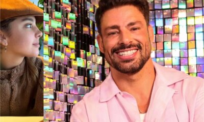 Caua Reymond posta foto da filha de 12 anos e