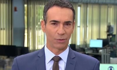 Cesar Tralli se despede do publico do JH e Globo
