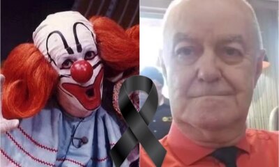Chega triste noticia sobre o primeiro palhaco Bozo Wanderley Tribeck