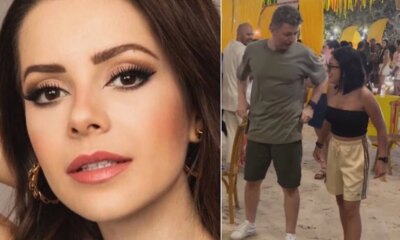 Comentario de Sandy em video de Lucas Lima com influenciadora