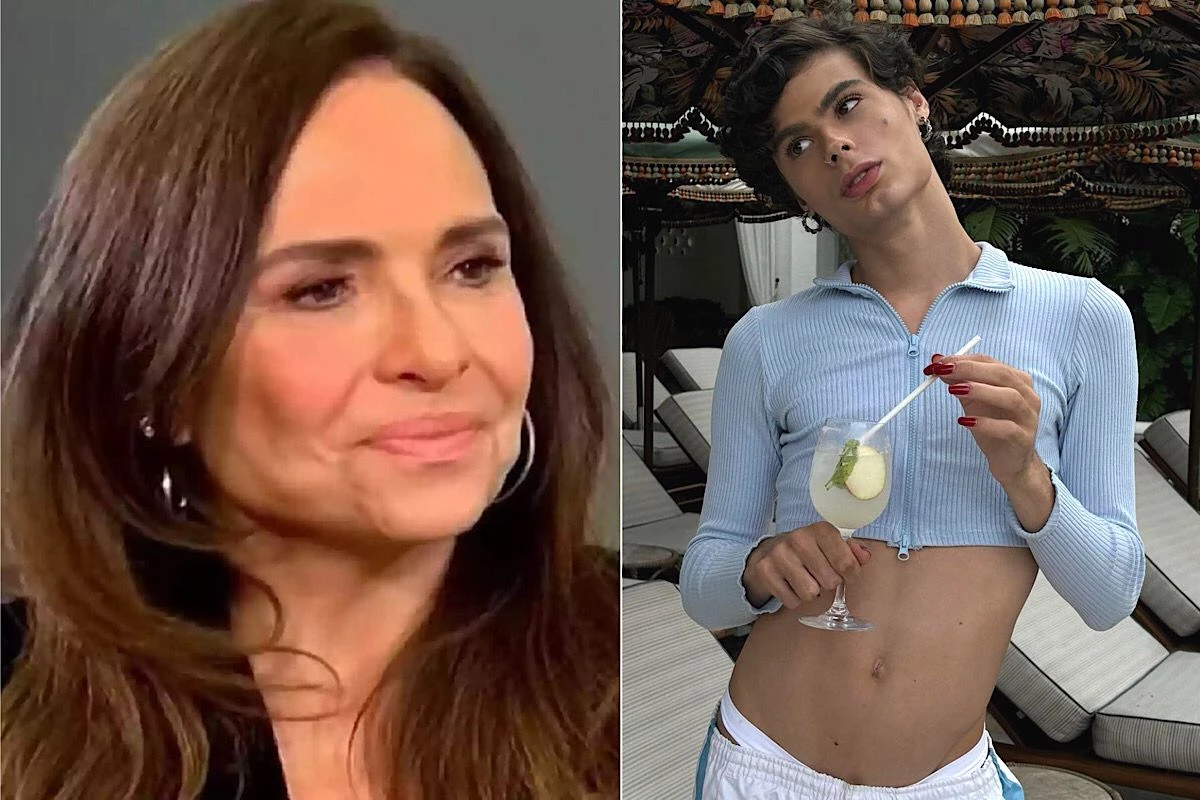Croppeds, saias e biquíni: filho de Luiza Tomé dá o que falar com fotos nas redes sociais e atriz se pronuncia 33 Croppeds saias e biquini filho de Luiza Tome da o