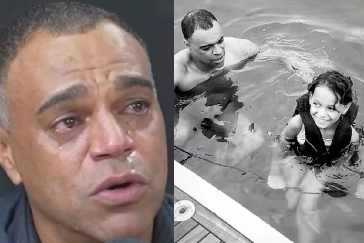 Denilson diz adeus a sobrinha Lorena de 9 anos e