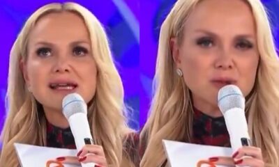 Em clima de despedida Eliana chora com declaracao no SBT