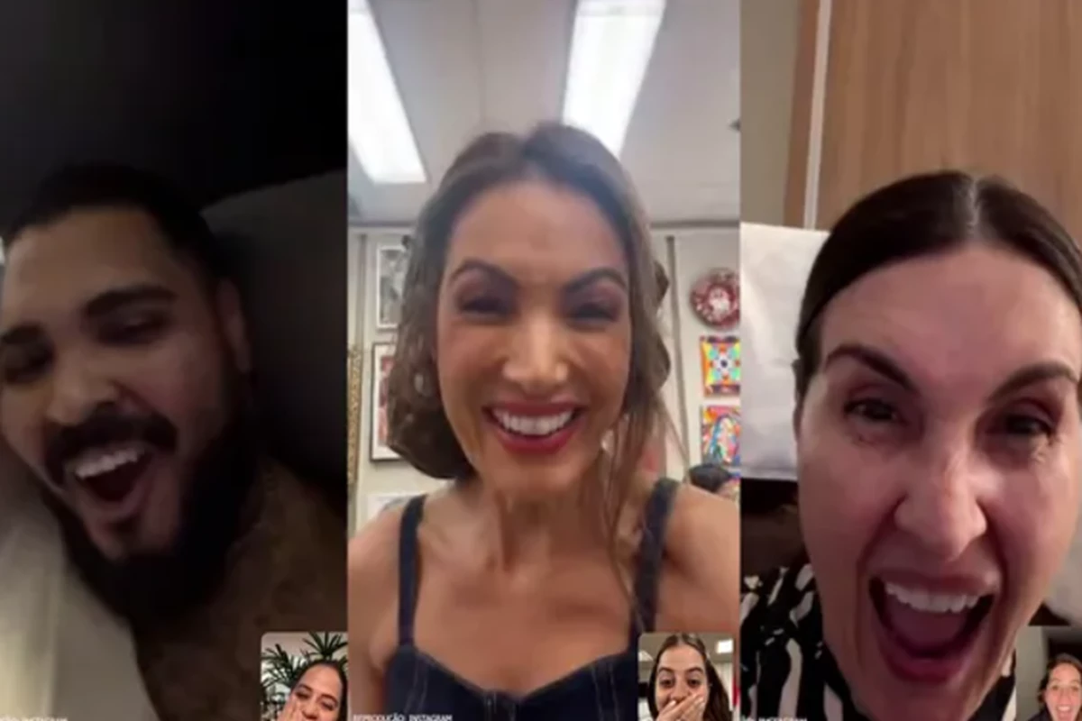 Fátima Bernardes, Patrícia Poeta e outros artistas reagem a grande anúncio sobre Tati Machado: ‘chegou!’ 31 Fatima Bernardes Patricia Poeta e outros artistas reagem a grande