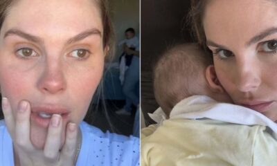 Filho de Barbara Evans e transferido para UTI e tem