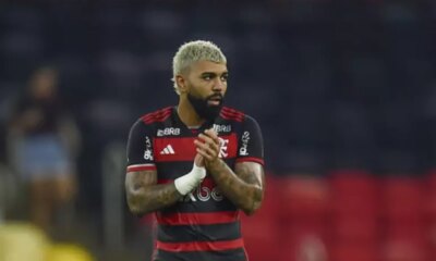 Gabigol participa de festa com mais de 100 mulheres e