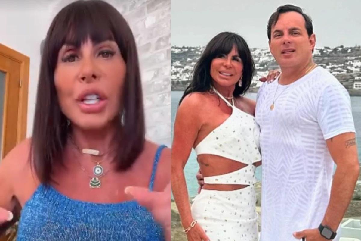 Gretchen não suporta ouvir que sogra tem desgosto dela e dá resposta na lata: ‘recalcada e frustrada’ 31 Gretchen nao suporta ouvir que sogra tem desgosto dela e
