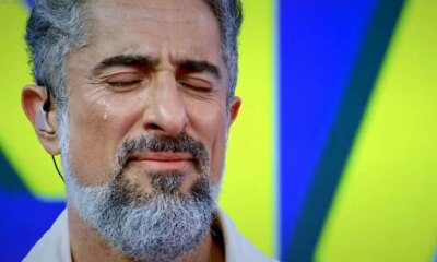Homenagem emocionante Pais de Marcos Mion levam o apresentador as