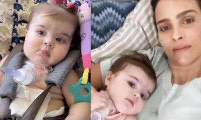 Leticia Cazarre comove com detalhes sobre saude da filha ‘A