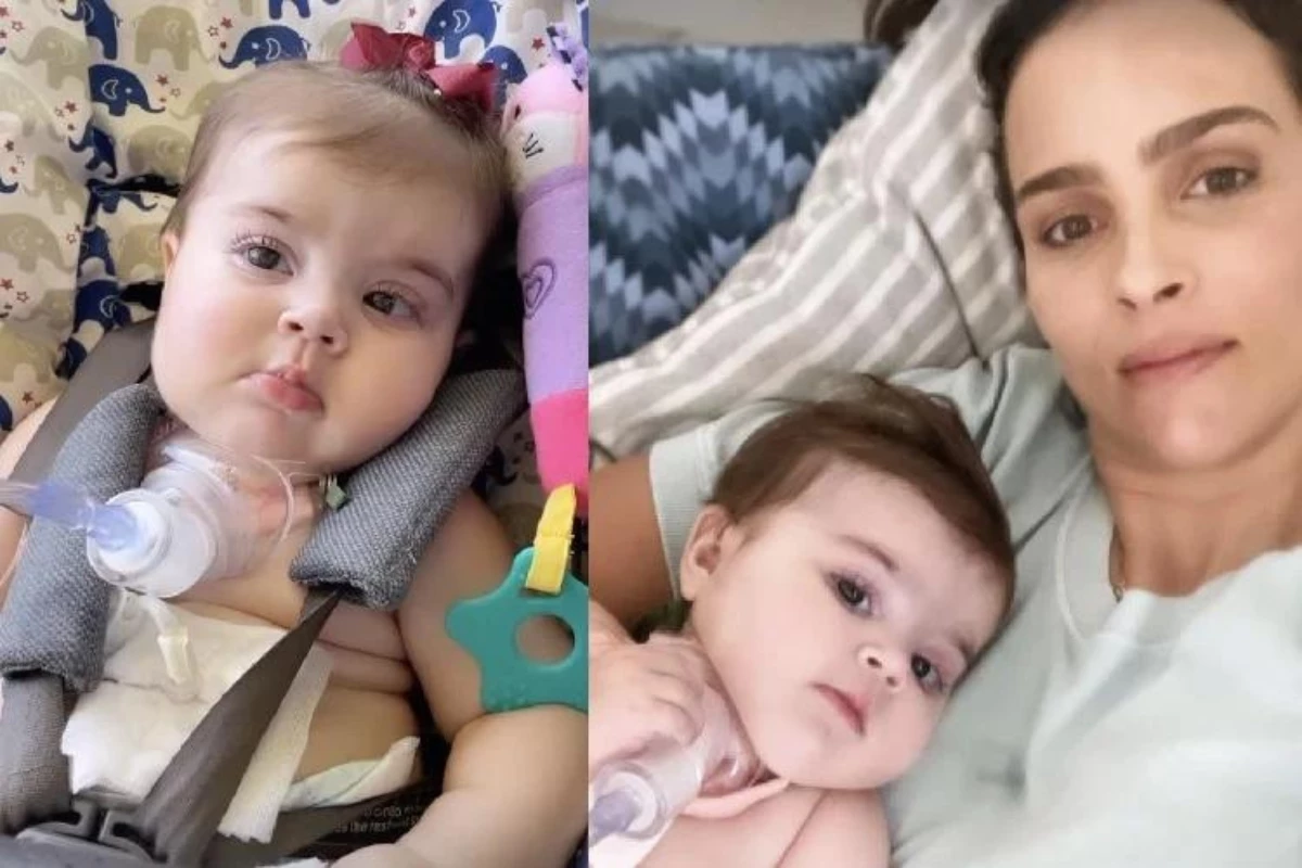 Letícia Cazarré comove com detalhes sobre saúde da filha: ‘A vi quase morrer em meus braços’ 33 Leticia Cazarre comove com detalhes sobre saude da filha ‘A