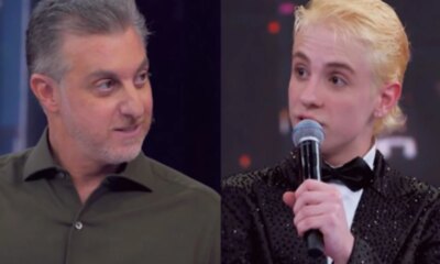 Luciano Huck joga Juliano Floss contra a parede e deixa
