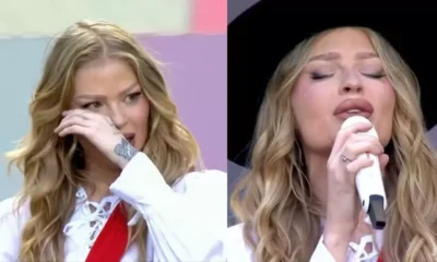 Luisa Sonza chorou ao abrir o Festival Salve o