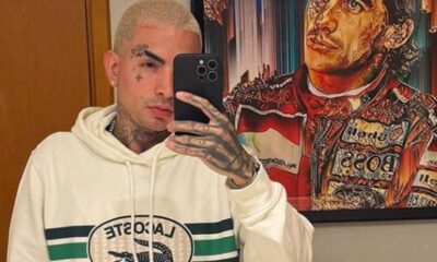 MC Guime exibe momento romantico ao lado da namorada e