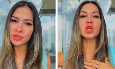Maira Cardi assumiu redes sociais do marido Thiago Nigro com
